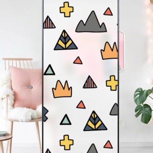 Mist Glass Sticker Transparent Not See through Bathroom Privacy Film for Exterior Application Anti Peep Glass Decal