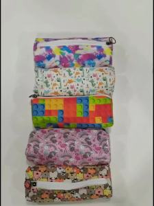 1PCS Summer Cylindrical Pen Bag Large Capacity Pencil Case Stationery Organizer Boys/Girls