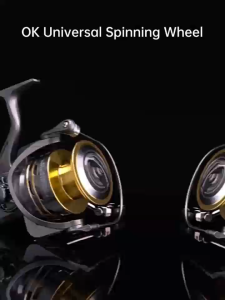 Spinning Fishing Reel  Fishing Reel Metal  Spinning Reel OK2000 OK3000 Aluminum Fishing Reel Metal bait reel  Fishing Reel Bait Reel Fshing Rod Set  Fishing Set Accessories