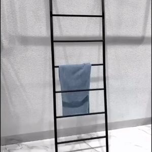 Multifunctional Ladder Towel Rack Floor Type Bathroom Rack Arrangement Clothes Rack