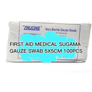 SUGAMA GAUZE SWAB 5X5CM 100PCS