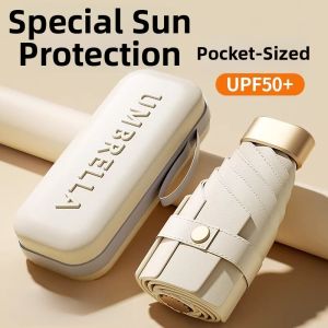 Compact Lightweight UV Protection Sun Rain Umbrella