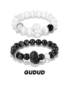 GUDUD | Couple Bracelet Black Obsidian