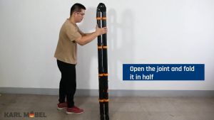 2.1M-4.1M Double Sided Telescopic Ladder Extendable Foldable Portable Multifunction Multipurpose Tangga Lipat Heavy Duty