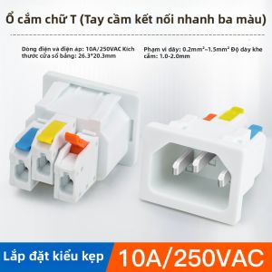 kuicc | Ổ Cắm 3 Chân Phổ Thông với Cổng Tam Giác