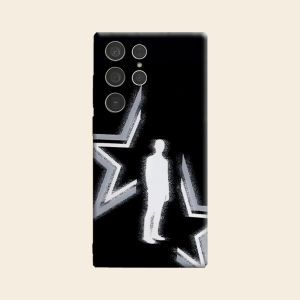 Star Silhouette Figure Luxury Fashion Full Lens Protective Case for Samsung Galaxy S26 S25 S24 A56 A36 Plus Ultra