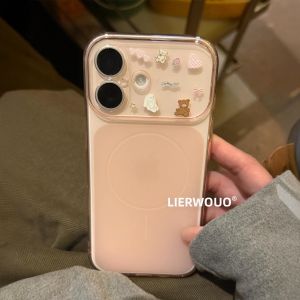 LIANGWU | Large Window Slim Minimalistic Transparent Phone Case