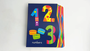 Numbers 123 Chunky Board Book To Count 123 With Colourful Illustrations For Kids & Toddlers