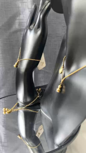 BỘ TRANG SỨC TITAN DẠNG HỒ LÔ TÀI LỘC DÀNH CHO NỮ SIÊU DỄ THƯƠNG PHÙ HỢP ĐI TIỆC ĐI CHƠI ĐI LÀM
