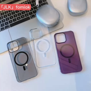 [JLK] Hot Item! Ultra Thin Hard Clear Magnetic Case for iPhone 17 Pro Max Air Transparent Protective Shell