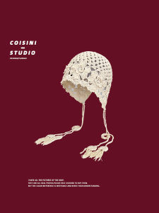 Japanese-Style Retro Artsy Flower Cutout Hand Crocheted Woven Hat Womens Spring and Summer Fashion All-Matching Knitting Toque