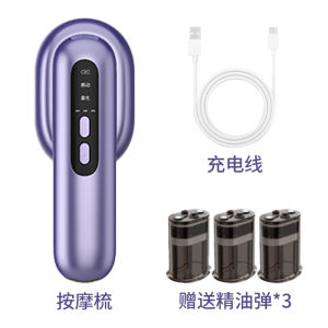 Scalp Massage Comb Electric Red Light Automatic Head Massager Hair Care Essential Oil Atomization Import Comb Hair Steam Comb