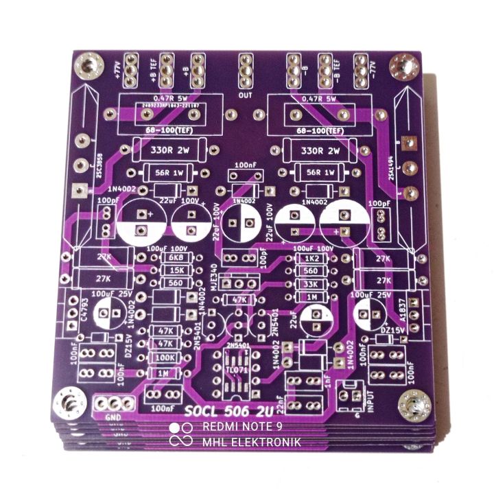 PCB SOCL 506 Model 2U Dual Double layer | Lazada Indonesia