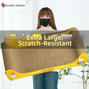 FEIZHUXIANSEN | Scratching Post & Cat Bed Durable & Non-Destructive Large Size Corrugated Paper Cat Toy