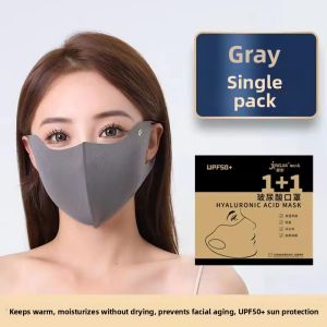 MONLEYTA | Womens High Aesthetic Sun Protection Face Mask Ice Silk Breathable UV Protection 3D Stereo Eye Corner Guard New 2025 Model