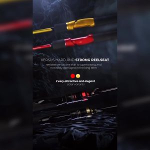 Joran Pancing Go-Strike by Versus RONIN XT 165cm / 180cm Gen 2 (10kg- 15kg) Fuji Solid - Engkus Fishing