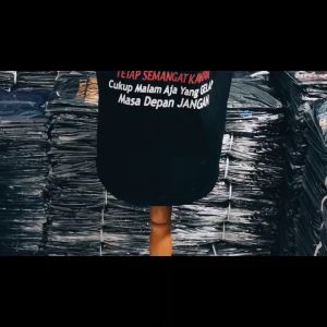 BAJU KAOS DISTRO TEKNISI INDONESIA BLACK