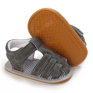 New Baby Summer Sandals Infant Boy Girl Shoes Rubber Soft Sole Non-Slip Toddler First Walker Baby Crib Newborn