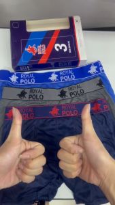 Boxer Lelaki 3pcs/Set | Boxer Briefs | Soft Fabric & Elastic Waistband | M-XXL