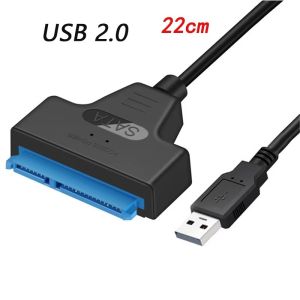 22-50CM USB 3.0/Type-C SATA Cable Adapter Extension Computer Cables Connectors Support 2.5 Inch External Ssd Hdd Hard Drive