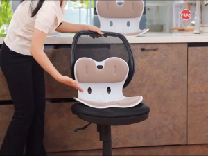 Ghế Chỉnh Dáng Ngồi Đúng Roichen Giant Thiết Kế Rộng Lớn Dành Cho Sức Khỏe Cột Sống - Hàng Chính Hãng - Bảo hành 12 tháng