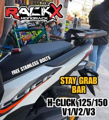 RACK X MONORACK FOR MIO GEAR 125 (STAY GRAB BAR) GRILL