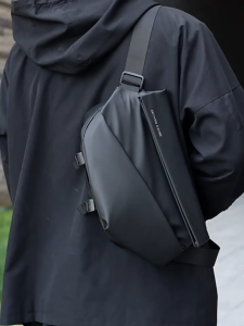 OutingSG® Trendy Mens Commuter Chest Bag / Cycling Bag / Waterproof Biker Bag – High-Capacity Versatile Sports Sling Bag