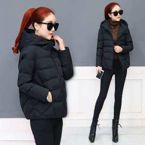 Cotton Clothes for Women Plus Size 5XL 2022 Winter New Loose Casual Cardigan Hoodie Down Jacket Korean Fashion Warm Cotton Coat for Women