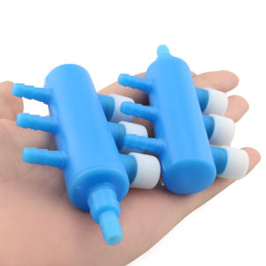 YoPo Aquarium Air Pump Hose Splitter Fish Tank Oxygen Regulating Valve Flow Splitter 3/4 Way