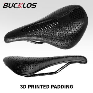 BUCKLOS 3d Printed Saddle 143MM 155MM 3d Bike Saddle Breathable Road Bike Seat Cushion Ultralight Racing Bicycle Seat