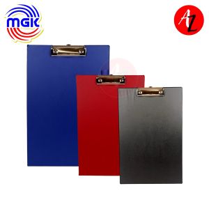 MGK Plastic Clipboard CB-02 (Long) for School & Office Paper Documents use