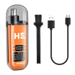 Niye Electric Nose Hair Trimmer Rechargeable Mini Pocket Nose Ears Hair shaving Eyebrow Trimmers Clipper Wet and Dry haircut