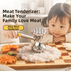 GUOQI | Tenderizing Steak Hammer Solid Meat Mallet