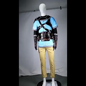 Game Zelda Breath of the Wild Link Cosplay Costume Cloak Accessories Sets Adult Outfit Halloween Carnival Party