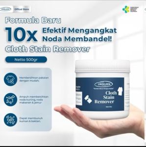Unikleen serbuk pembersih noda membandel pada pakian 500grm