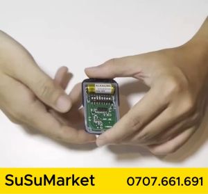 Remote cửa cuốn MÃ GẠT 433Mhz | Mạch chuẩn Loại 1 | Nút Inox sóng xa |