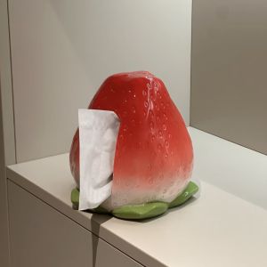 กล่องกระดาษเชือกเซรามิก 100 ชิ้น ตกแต่งบ้านหรูหรา กล่องใส่กระดาษเชือกแบบสร้างสรรค์ อุปกรณ์จัดระเบียบสำหรับบ้าน