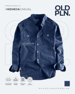 KEMEJA PRIA BRANDED LENGAN PANJANG PREMIUM