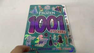 1001 Disney Frozen Stickers Book With Elsa Anna Olaf Activities Colouring & Foil Stickers For Kids