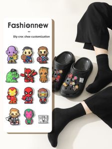 FENKAN | Marvel Hero Cartoon Decorated Clog Clips