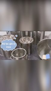 Bộ lọc gia vị inox 304 cao cấp bền tiện lợi dùng nấu Phở kích thước 19cmx20cm dùng cho gia đình nhỏ nấu ít.