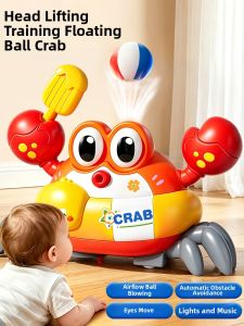 BEI JESS | Concentration Training Blow Balls Crab Toy for Babies 0-1 Years