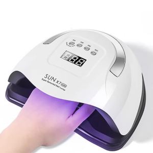 Đèn LED Làm Móng LINMANDA SUNX7 MAX 150W UV Dành Cho Làm Móng Tay 57 Đèn LED UV Máy Sấy Sơn Móng Gel Với Khả Năng Chiếu Sáng 180 Độ Không Có Góc Chết