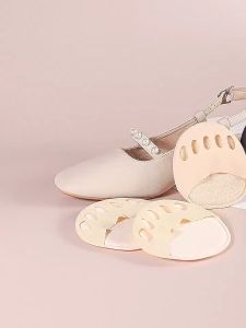 Five Finger Forefoot Pads Shoe Insoles Calluses Corns Foot Pain Care Cushion Women Forefoot Half Socks Inserts Anti-wear Heel Sock