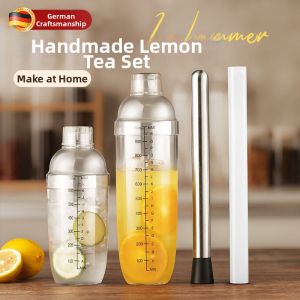 ZHENMIAO | Manual Lemon Tea Making Tool Set For Milk Tea Shops Shaker