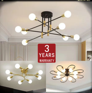 YHLAMP COD LED E27 Chandelier ceiling for Living Room Light led ceiling lights Wrought Iron Pendant Ceiling lights Exquisite 220V led light for rooms led light for rooms modern design chandelier ceiling Home indoor bedroom chandelier