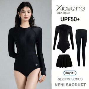 XIAZHIQING | Đồ Bơi Kiểm Soát Dáng Chống Nắng Khô Nhanh