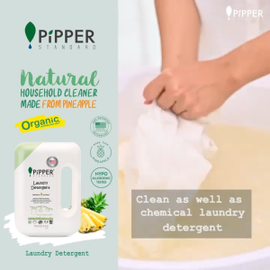 [Carton Deal] Pipper Standard Laundry Detergent Lemongrass Bottle 900ml (Bundle of 6)