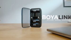 MICRO KHÔNG DÂY 2 NGƯỜI 3 IN 1 BOYA BOYALINK