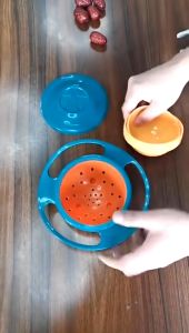 Bát cho bé ăn thông dụng Bát con quay Thiết kế thực tế Bát con quay hồi chuyển mới cân bằng cho trẻ em 360 xoay Chống bắn tung tóe